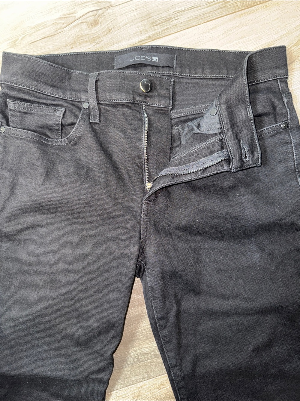 Joe's Jeans Decker Wash Black Slim Straight-Leg Jeans - Picture 8 of 14